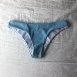 Light blue bikini bottoms